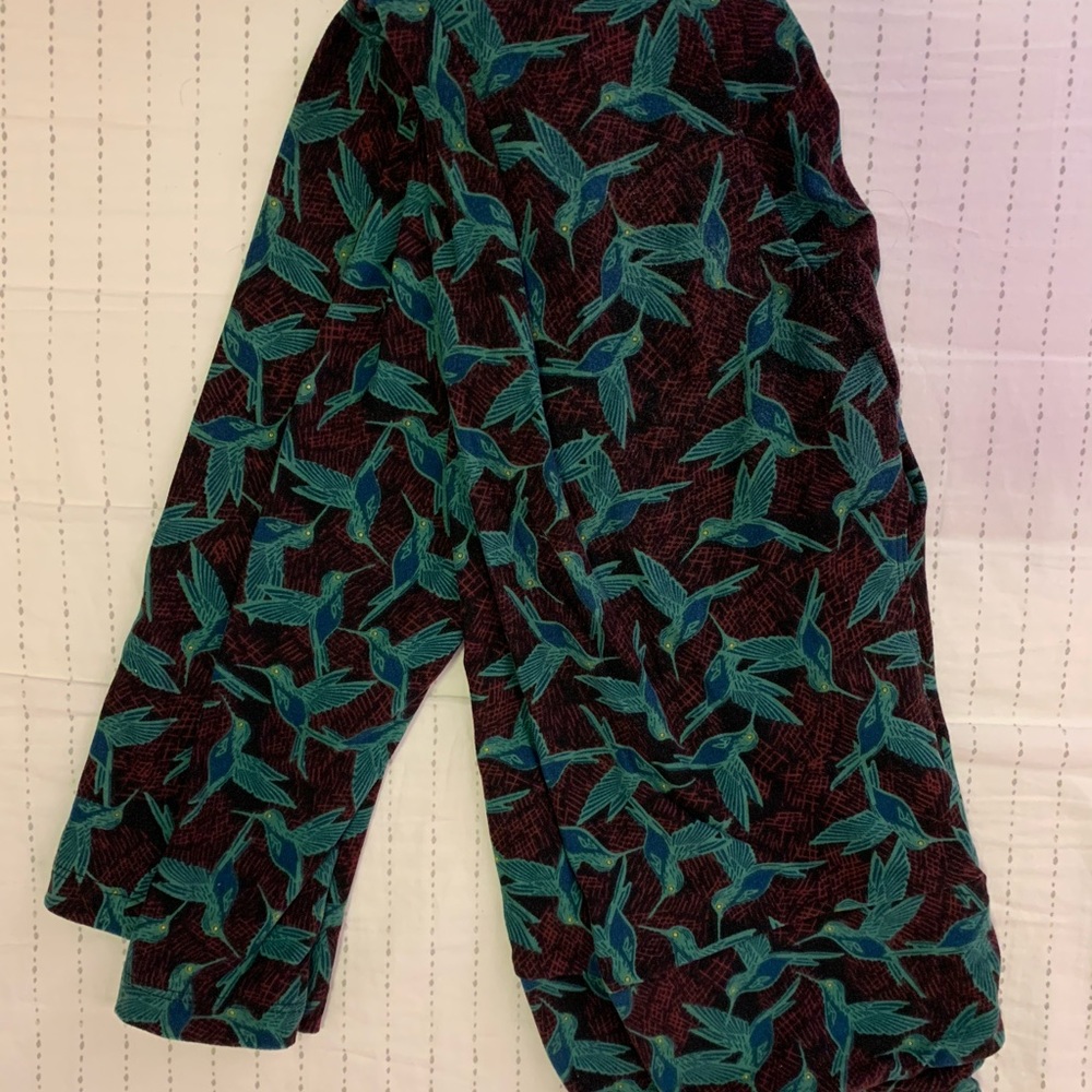 Lularoe Hummingbird Leggings